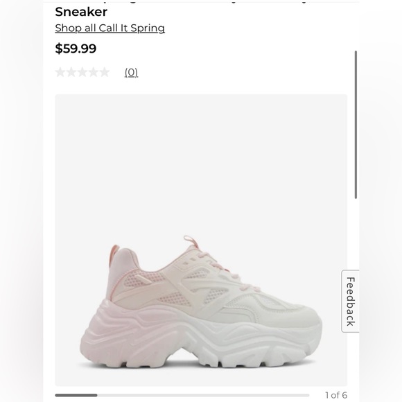 Call It Spring Platform Sneakers - Picture 2 of 8